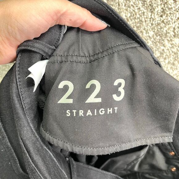 Lucky Brand Jeans Men’s 36x32 223 Black Denim Straight Leg - Picture 7 of 7